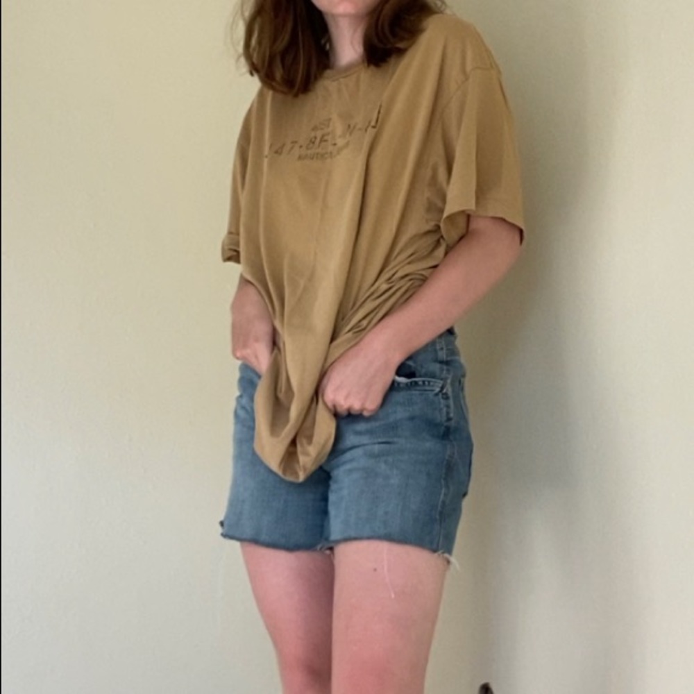 Oversized vintage nautica tee